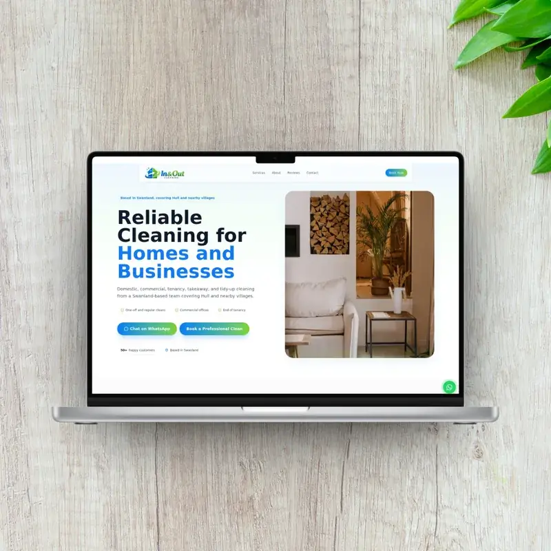 Hull Cleaning website